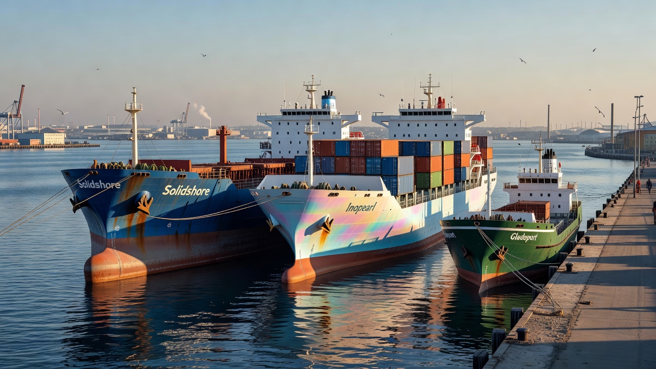 Solidshore Alongside Inopearl and Gladeport
